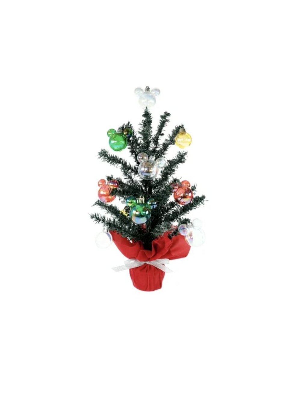Disney Mickey Icons Ornaments Pre Decorated Christmas Tree 16 in Brand New